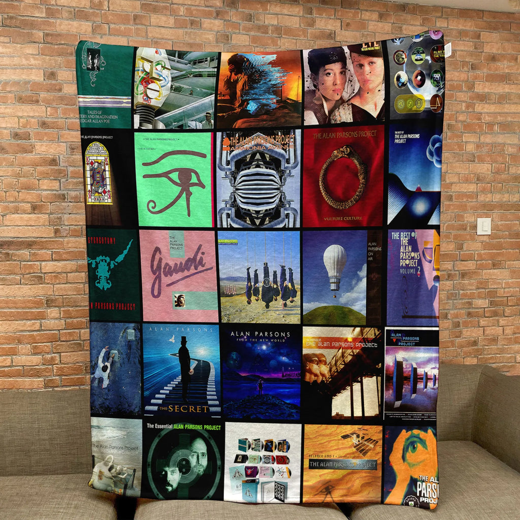 The Alan Parsons Project Sherpa Blanket - A Timeless Prog-Rock Tribute for True Fans