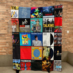 Talking Heads Sherpa Blanket - Art Rock Warmth Wrapped in Iconic Album Imagery