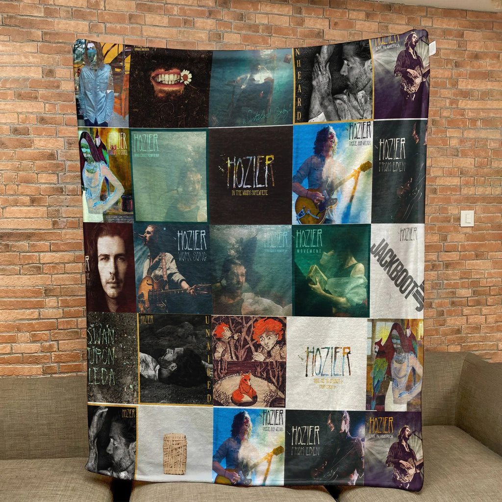 Hozier Sherpa Blanket - Soulful Warmth Wrapped in Atmospheric Album Art