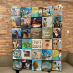 Jimmy Buffett Sherpa Blanket - A Cozy Escape to Island Time
