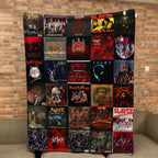 Slayer Sherpa Blanket - A Fierce Tribute to Metal Legends