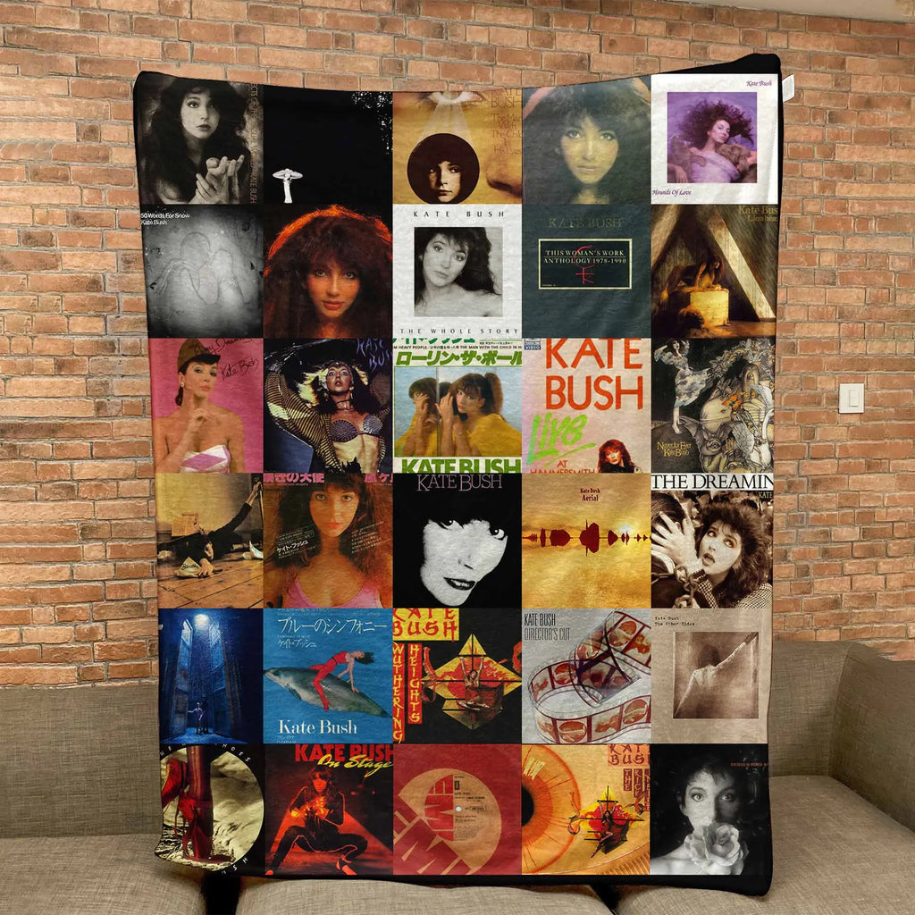 Kate Bush Sherpa Blanket - A Cozy Tribute to an Art-Pop Icon
