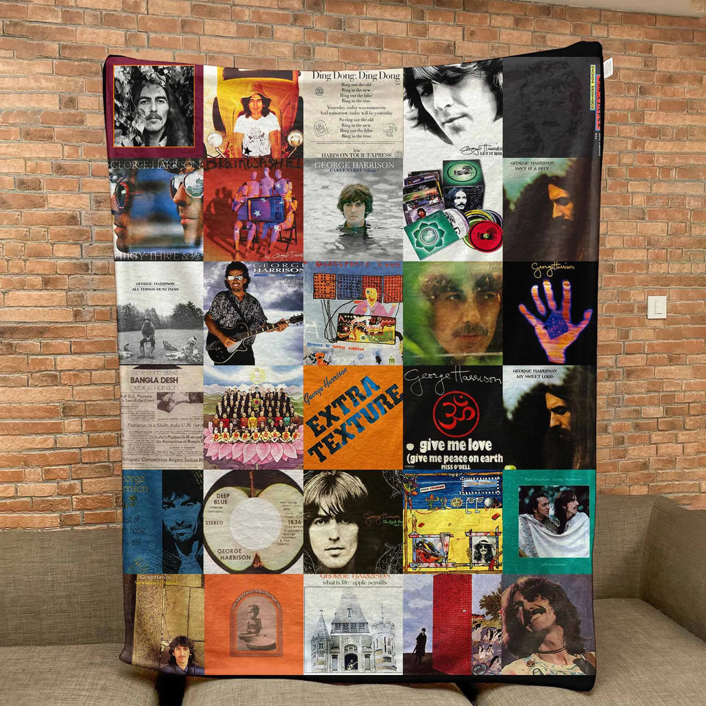George Harrison Sherpa Blanket - A Peaceful, Soul-Stirring Tribute