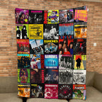 Ramones Sherpa Blanket - A Punk Rock Time Machine for True Fans