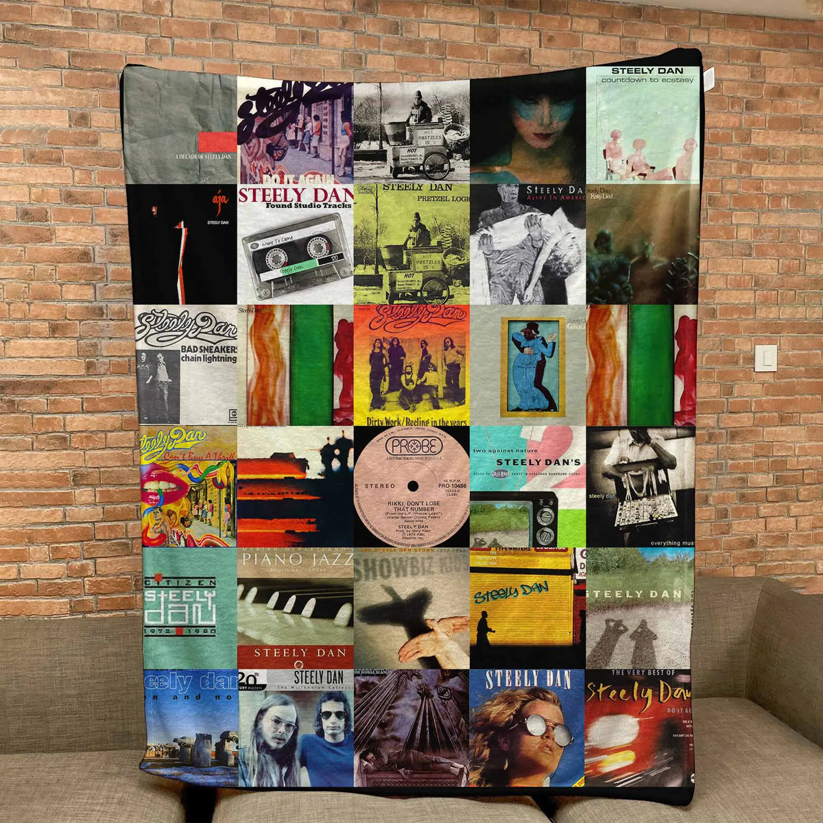 Steely Dan Sherpa Blanket - A Smooth, Jazz-Rock Tribute for True Fans