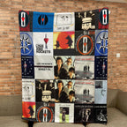 Love and Rockets Sherpa Blanket - A Darkwave & Alt-Rock Tribute for True Fans