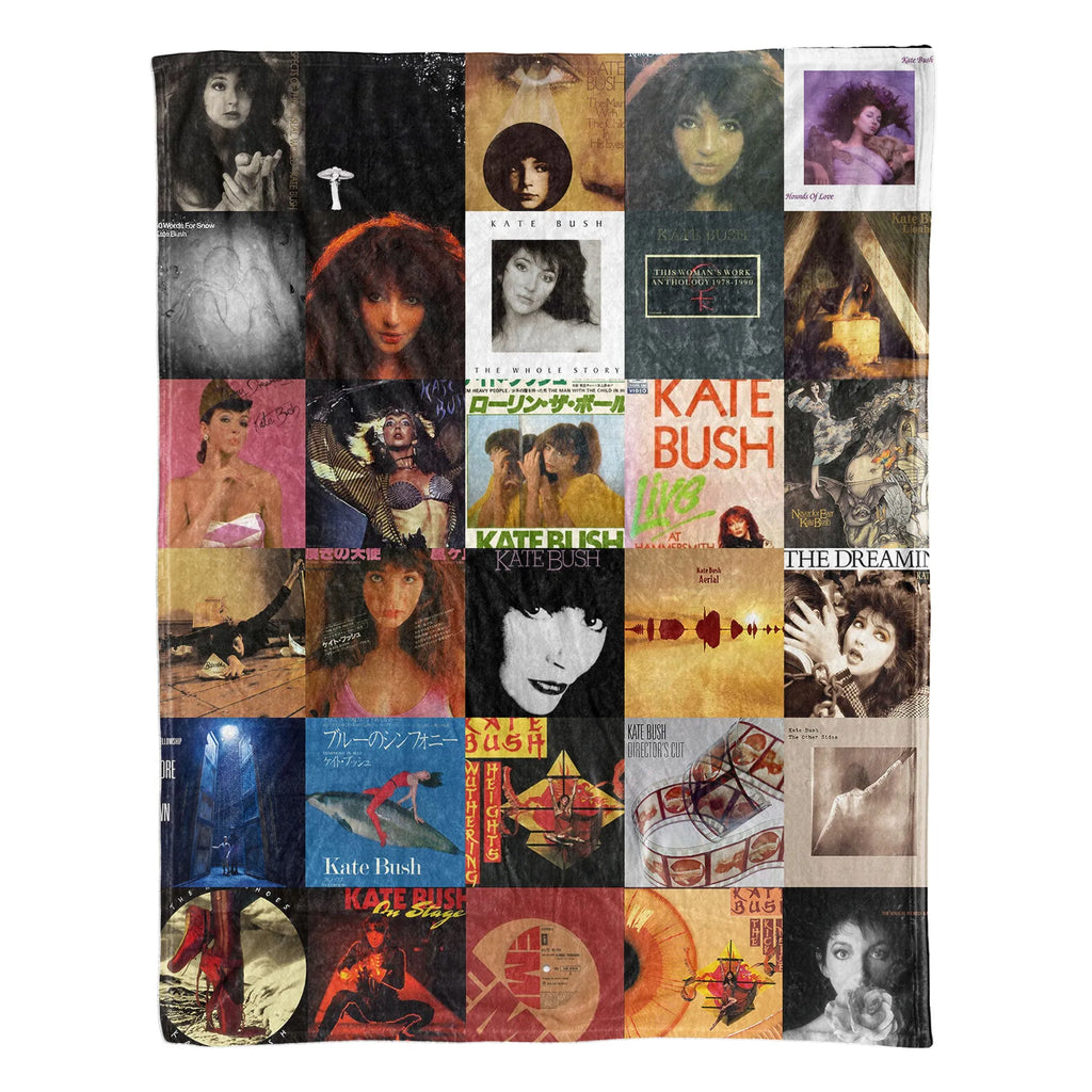 Kate Bush Sherpa Blanket - A Cozy Tribute to an Art-Pop Icon