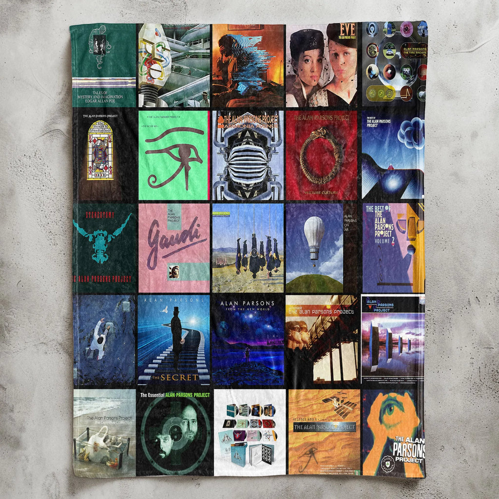 The Alan Parsons Project Sherpa Blanket - A Timeless Prog-Rock Tribute for True Fans