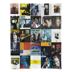 Sting Sherpa Blanket - Timeless Elegance Wrapped in Iconic Album Art