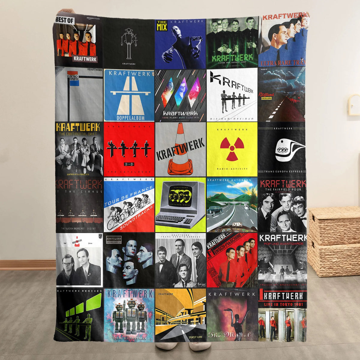 Kraftwerk Sherpa Blanket - A Futuristic Tribute to the Pioneers of Electronic Music