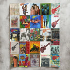 The Monkees Sherpa Blanket - Retro Pop Warmth Wrapped in Iconic Album Art