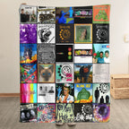 Blink-182 Sherpa Blanket - Pop-Punk Comfort for True Fans