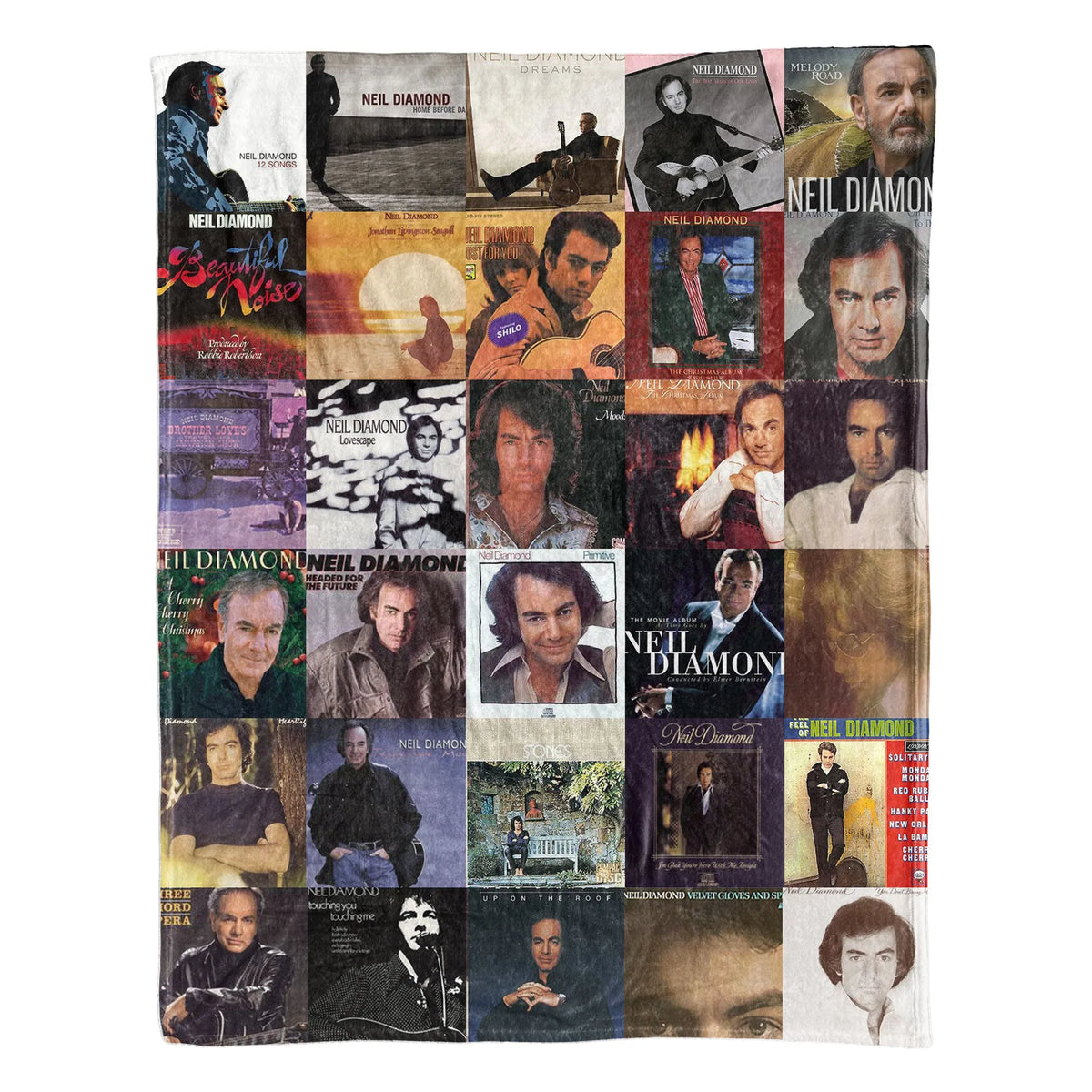 Neil Diamond Sherpa Blanket - A Cozy Tribute to a Musical Icon