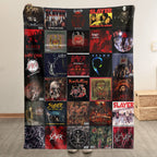Slayer Sherpa Blanket - A Fierce Tribute to Metal Legends