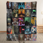 Ghost Sherpa Blanket - Dark Art & Metal Warmth Wrapped in Iconic Album Imagery