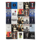 Love and Rockets Sherpa Blanket - A Darkwave & Alt-Rock Tribute for True Fans