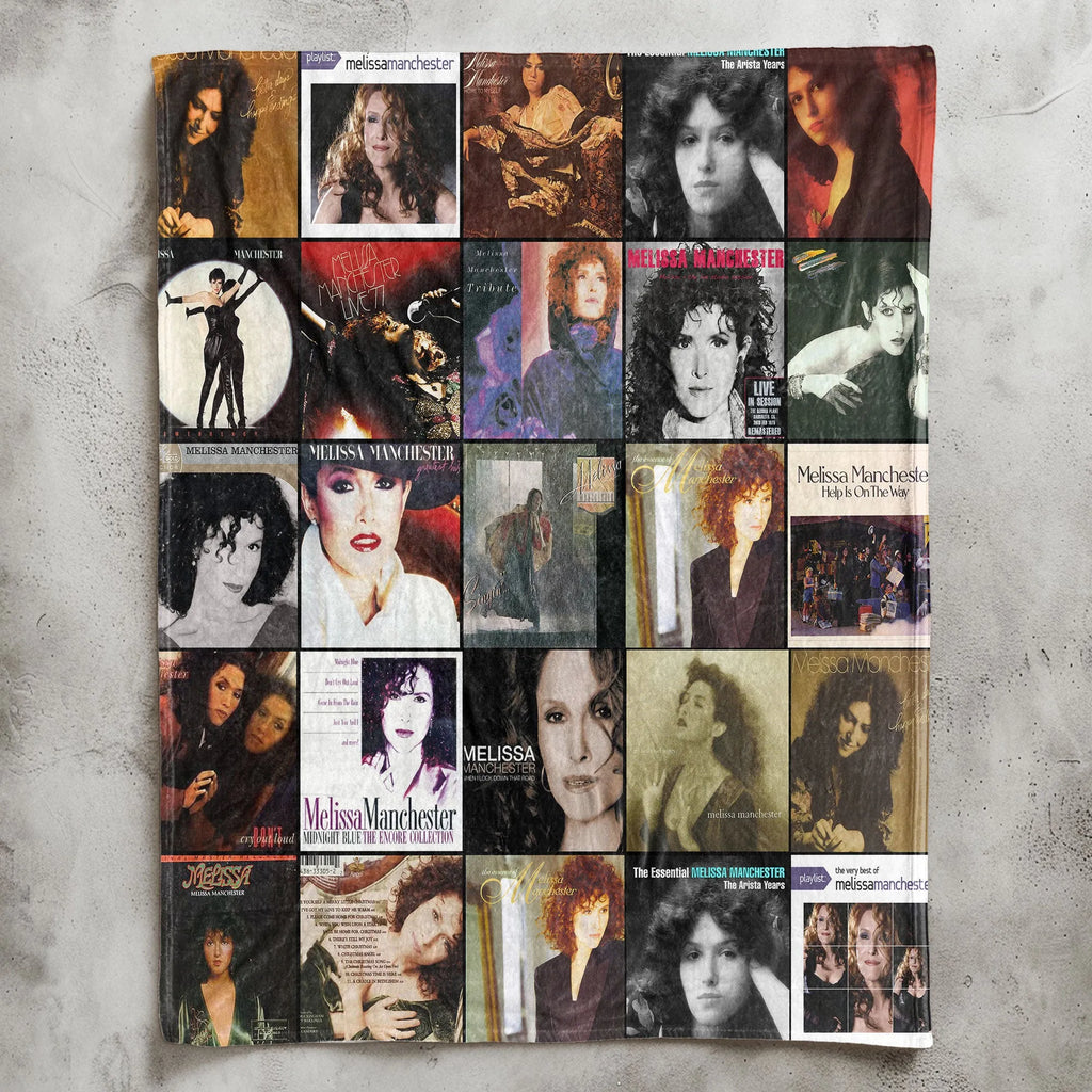 Melissa Manchester Sherpa Blanket - A Soulful Classic-Pop Tribute for True Fans