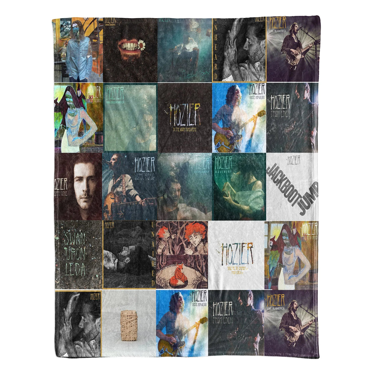 Hozier Sherpa Blanket - Soulful Warmth Wrapped in Atmospheric Album Art