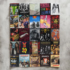 Aerosmith Albums Collage Sherpa Blanket - A Rock 'n' Roll Legacy for True Fans