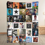 David Bowie Sherpa Blanket - A Cosmic Tribute to the Man Who Rewrote Music