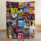 Ramones Sherpa Blanket - A Punk Rock Time Machine for True Fans