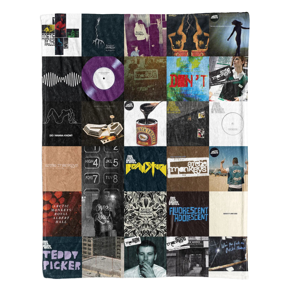 Arctic Monkeys Sherpa Blanket - A Cozy Dive Back Into Indie Rock Glory