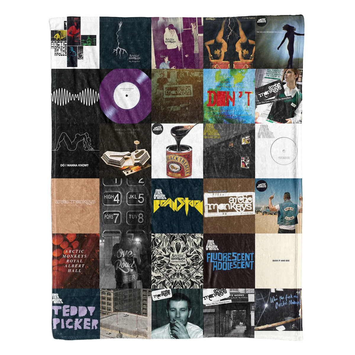 Arctic Monkeys Sherpa Blanket - A Cozy Dive Back Into Indie Rock Glory