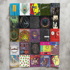 XTC Sherpa Blanket - Art-Pop Warmth Wrapped in Iconic Album Imagery