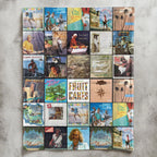 Jimmy Buffett Sherpa Blanket - A Cozy Escape to Island Time