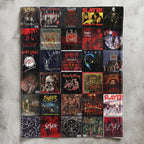 Slayer Sherpa Blanket - A Fierce Tribute to Metal Legends