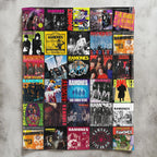 Ramones Sherpa Blanket - A Punk Rock Time Machine for True Fans