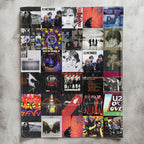 U2 Albums Collage Sherpa Blanket - A Journey Through Decades of Anthemic Rock