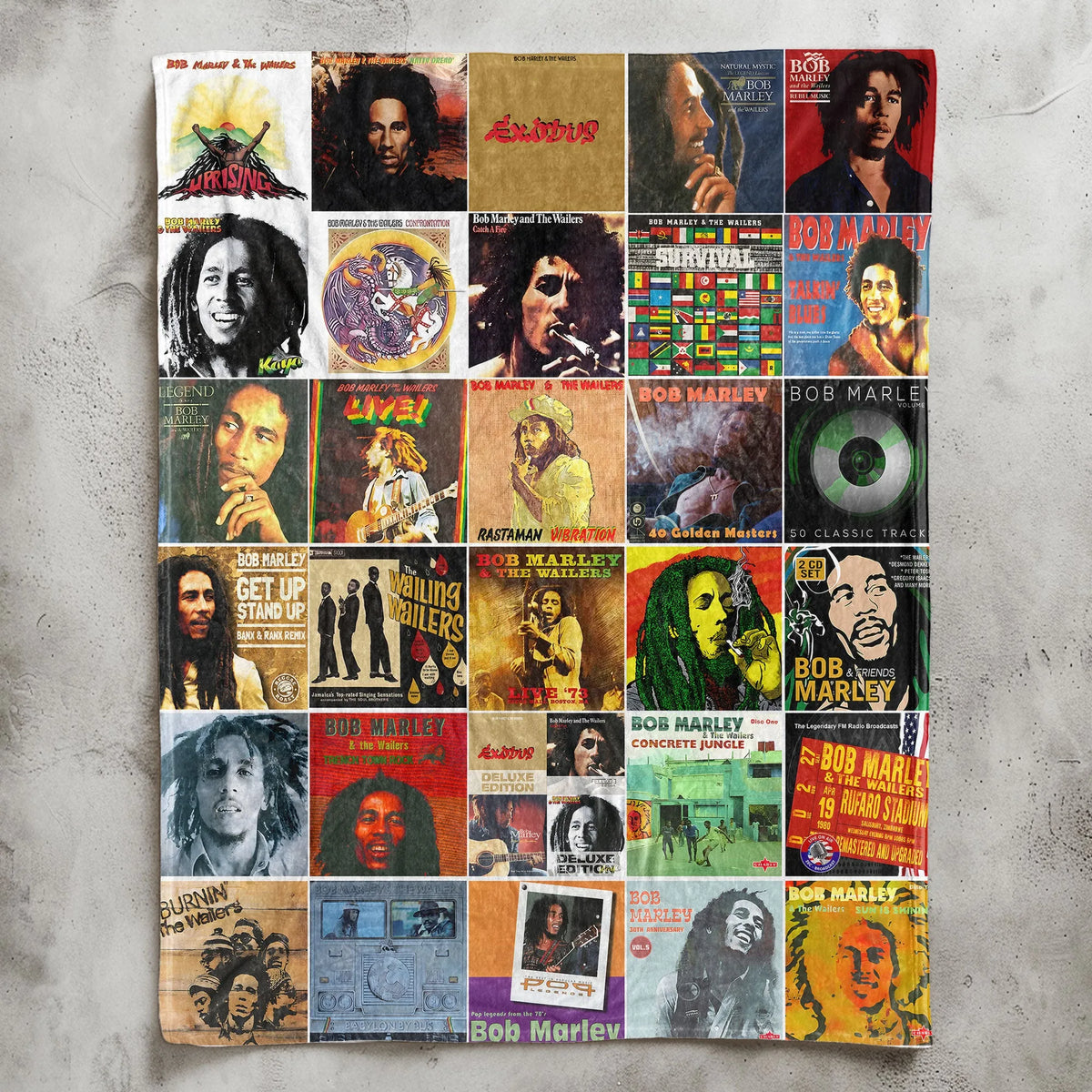 Bob Marley Sherpa Blanket - A Warm Tribute to Reggae's Greatest Voice
