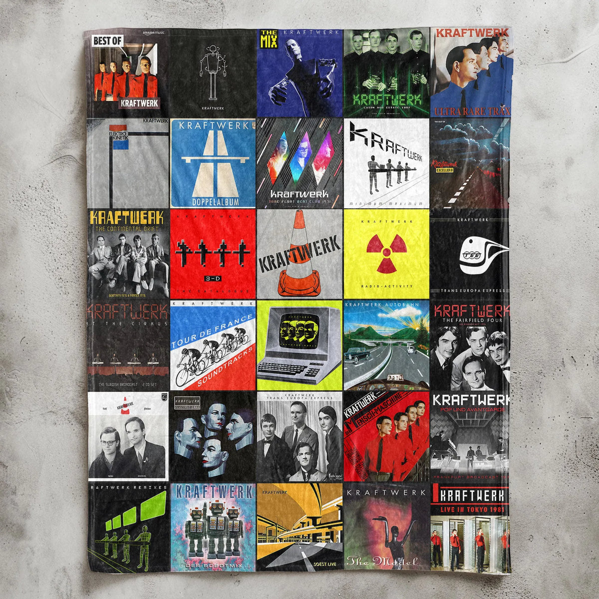 Kraftwerk Sherpa Blanket - A Futuristic Tribute to the Pioneers of Electronic Music