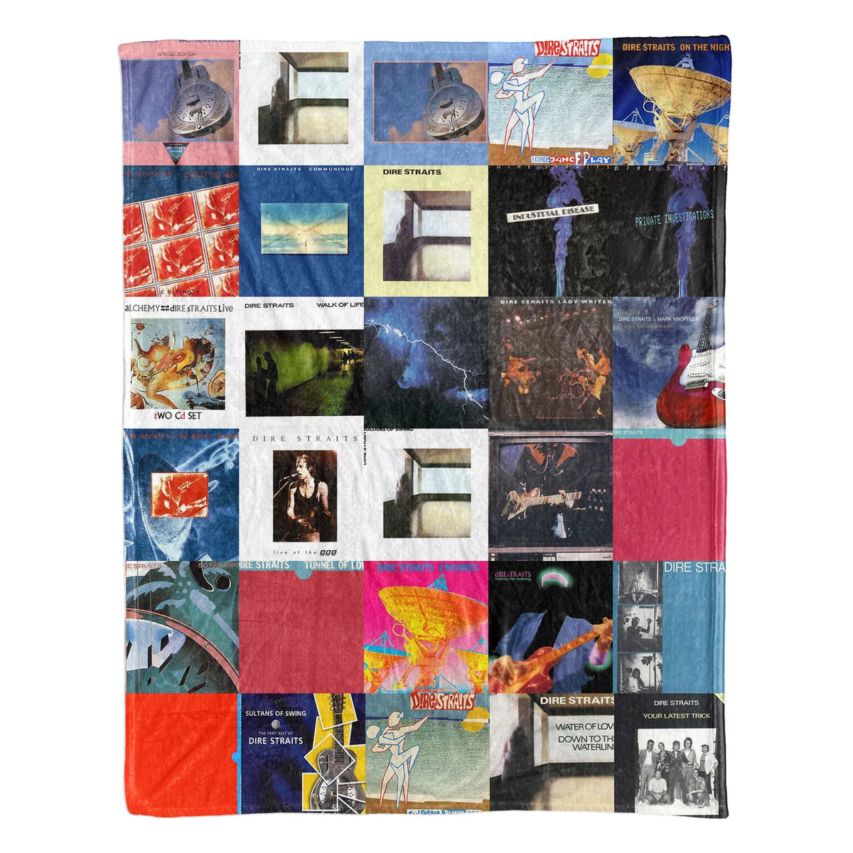 Dire Straits Sherpa Blanket - A Warm Tribute to Legendary Rock