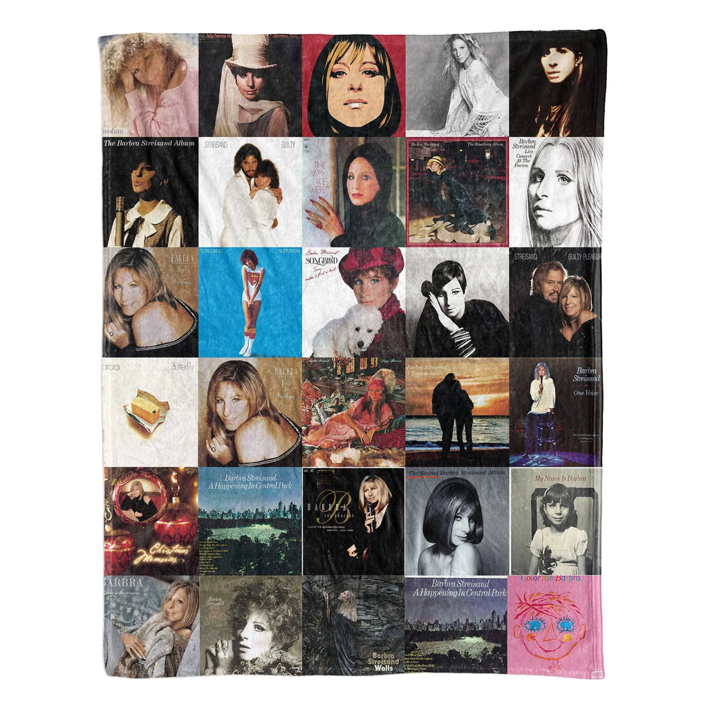 Barbra Streisand Sherpa Blanket - A Warm Tribute to a Timeless Icon