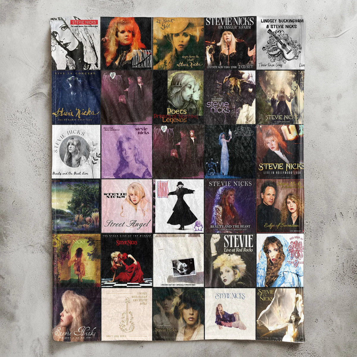Stevie Nicks Sherpa Blanket - A Dreamy Tribute to the Enchanting Icon