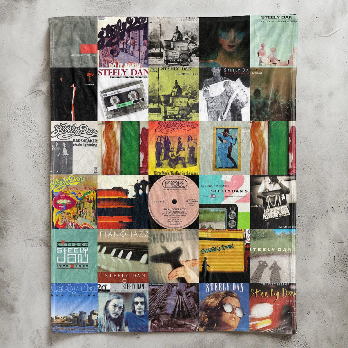 Steely Dan Sherpa Blanket - A Smooth, Jazz-Rock Tribute for True Fans