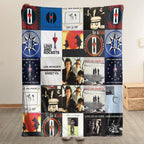 Love and Rockets Sherpa Blanket - A Darkwave & Alt-Rock Tribute for True Fans