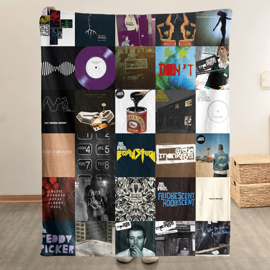 Arctic Monkeys Sherpa Blanket - A Cozy Dive Back Into Indie Rock Glory