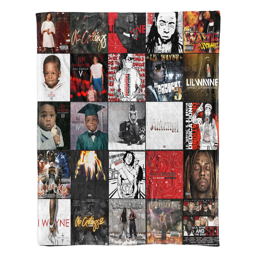 Lil Wayne Sherpa Blanket - A Mixtape Legend Tribute for True Fans