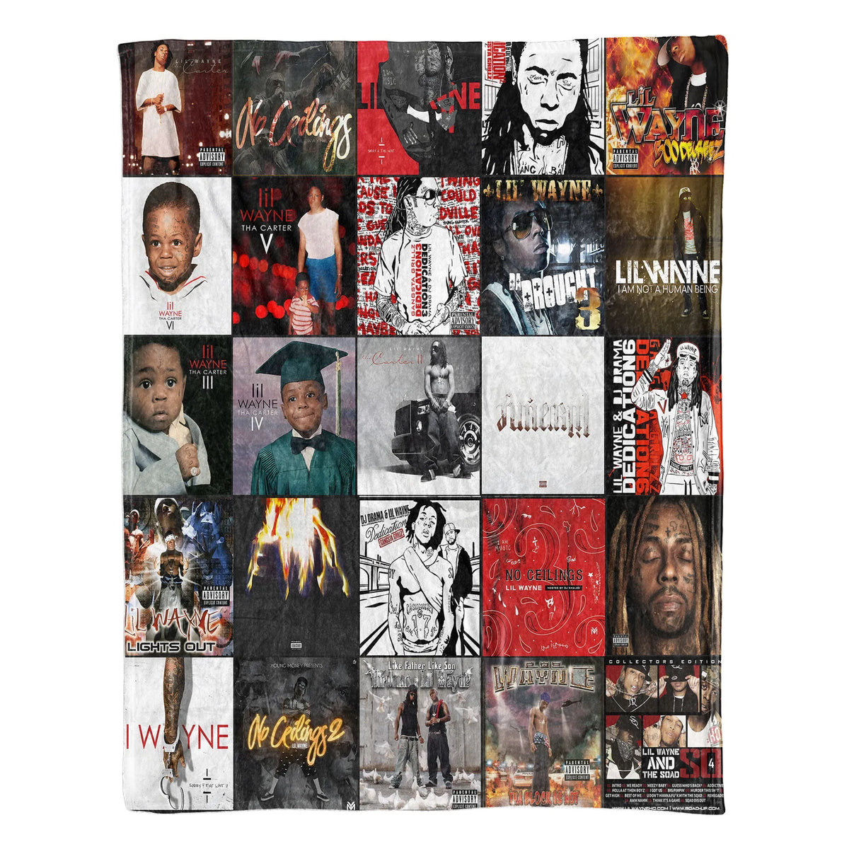 Lil Wayne Sherpa Blanket - A Mixtape Legend Tribute for True Fans