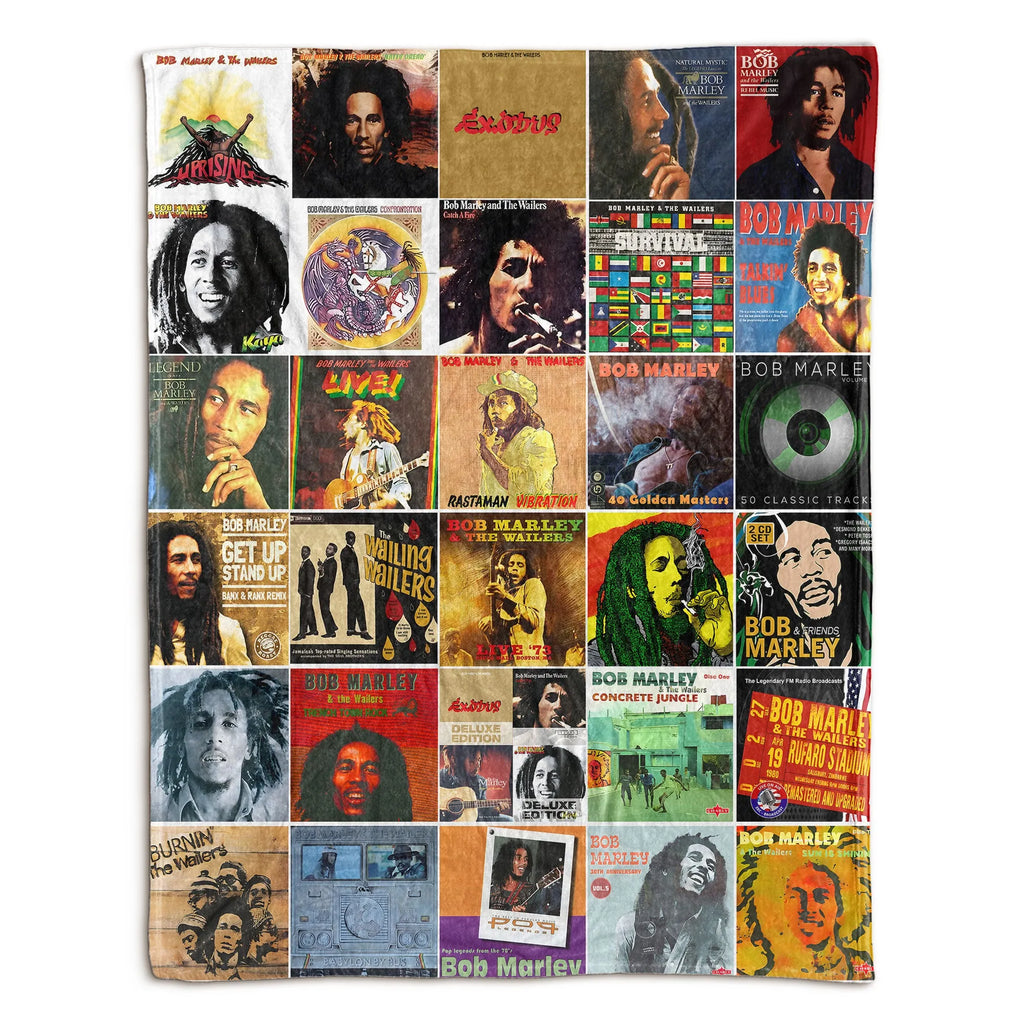Bob Marley Sherpa Blanket - A Warm Tribute to Reggae's Greatest Voice