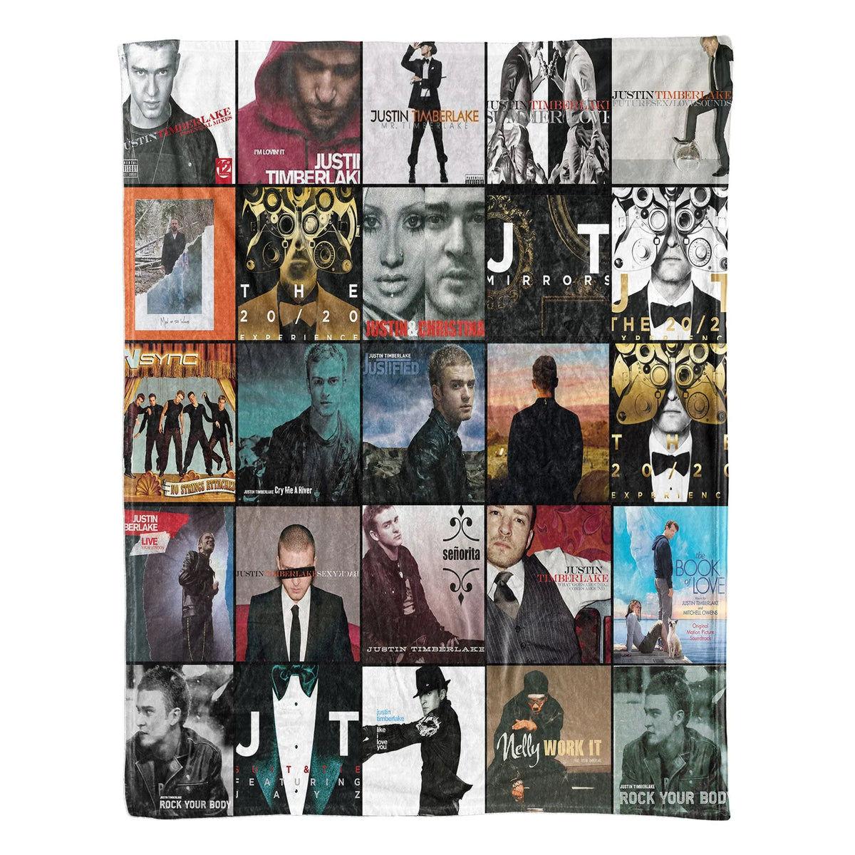 Justin Timberlake Sherpa Blanket - A Pop & R&B Icon Tribute for True Fans
