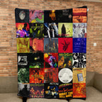 Alice In Chains Sherpa Blanket - Grunge Warmth Wrapped in Iconic Album Art