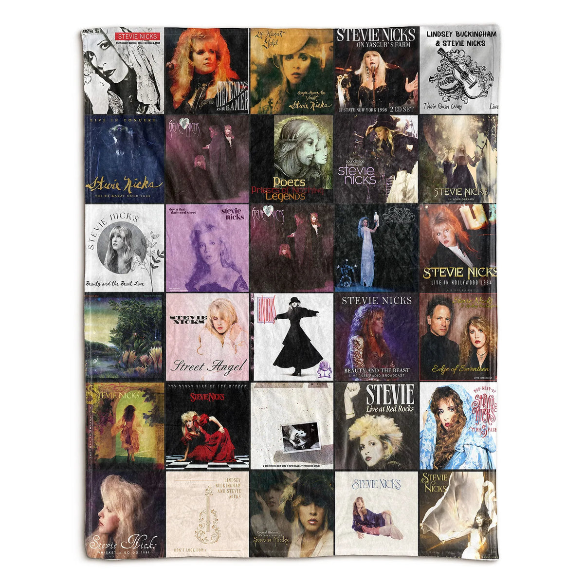 Stevie Nicks Sherpa Blanket - A Dreamy Tribute to the Enchanting Icon