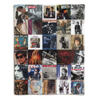 Bob Dylan Albums Collage Blanket - A Nostalgic Blanket for Dylan's Fans