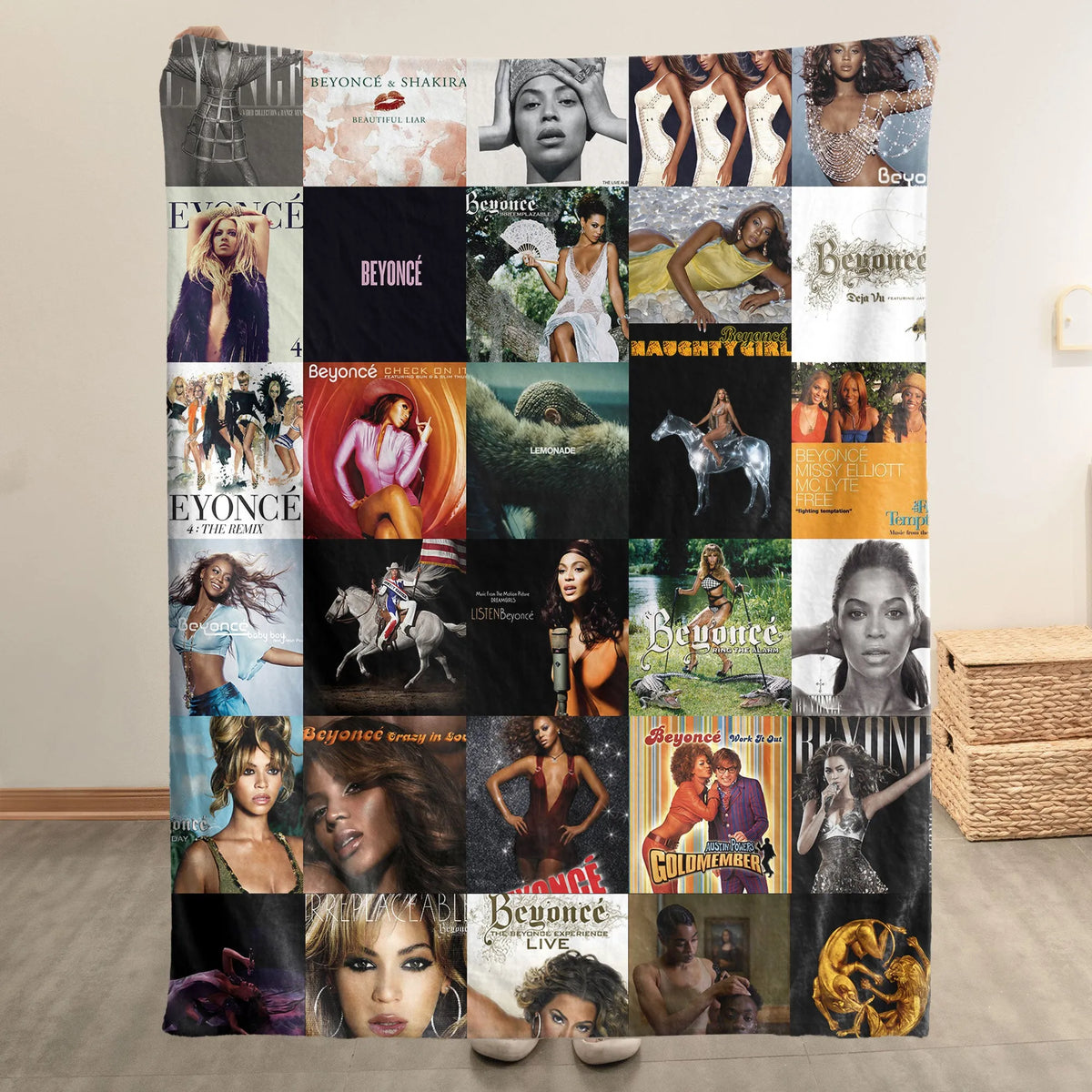 Beyonce Sherpa Blanket - A Cozy Tribute to the Queen