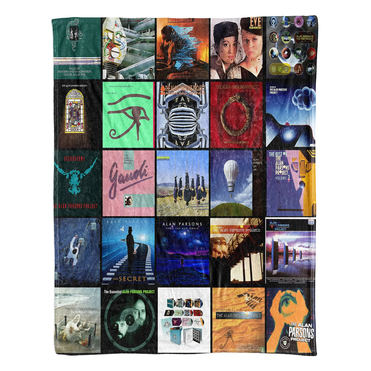 The Alan Parsons Project Sherpa Blanket - A Timeless Prog-Rock Tribute for True Fans