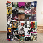 The Jam Albums Collage Sherpa Blanket - A Unique Christmas Find for True Fans